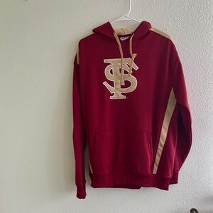 Garnet and gold hoodie